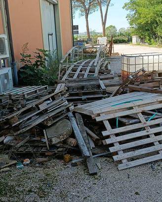 Bancali e legno