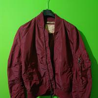 Giacca Alpha Industries MA-1 bordeaux trattabile