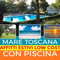Case vacanze giugno luglio agosto mare Toscana