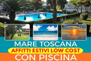 Case vacanze giugno luglio agosto mare Toscana