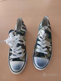 SCARPE DONNA SNEAKERS BASSE MIMETICHE NR. 39