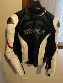 Dainese G. Racing C2P – Giacca moto in pelle – Tag