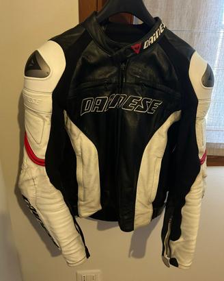 Dainese G. Racing C2P – Giacca moto in pelle – Tag