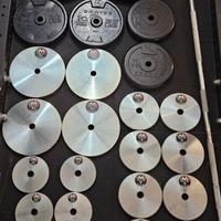 Set bilanciere e pesi 28 mm