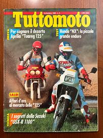 Rivista Tuttomoto Settembre 1989