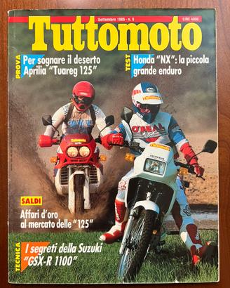 Rivista Tuttomoto Settembre 1989