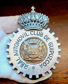 Car Badge " Real Auromòvil Club de Guipùzcoa "  