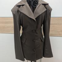 Blazer"iRiS"Design Avant-garde marrone 