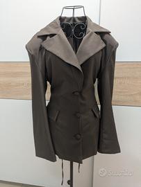 Blazer"iRiS"Design Avant-garde marrone 