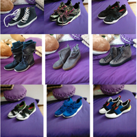 Bellissime scarpe nuove molte marche