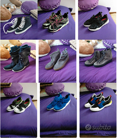 Bellissime scarpe nuove molte marche