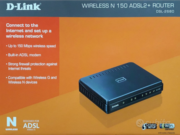 Router ADSL 2 + wireless N150 D-LINK