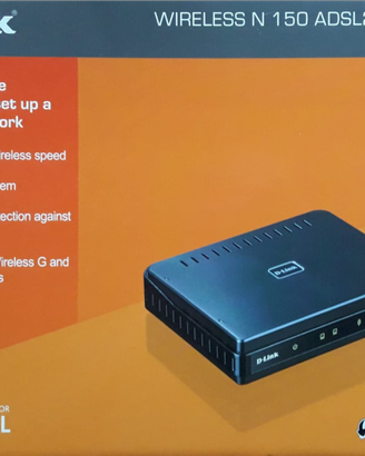 Router ADSL 2 + wireless N150 D-LINK