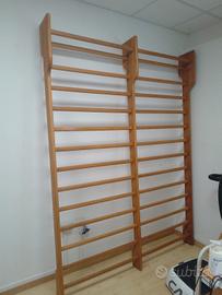 Spalliera svedese doppia campata