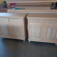 Credenza a 2 Ante Grezza Nuova Prezzo CADAUNA