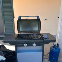 Barbecue a gas
