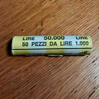 Rotolino lire 1000 errore di confezionamento 