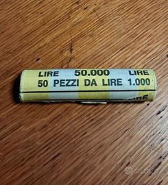 Rotolino lire 1000 errore di confezionamento 