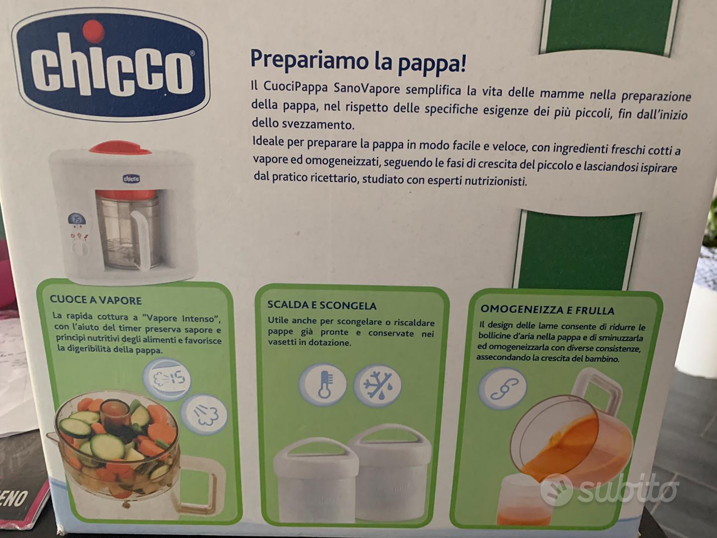 Omogeneizzatore Chicco kit svezzamento - Tutto per i bambini In vendita a  Alessandria