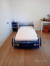 Letto singolo bambini macchinina