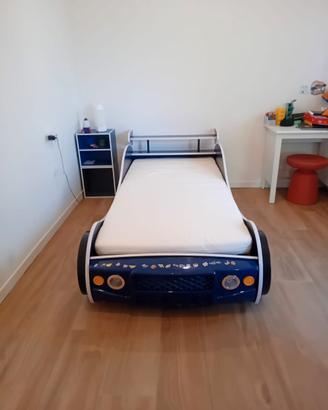 Letto singolo bambini macchinina