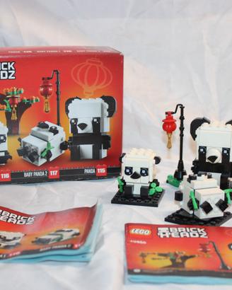 Lego Brickheadz 40466 Panda del Capodanno cinese