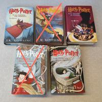 Collezione libri Harry Potter 2-4-6 Salani
