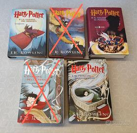 Collezione libri Harry Potter 2-4-6 Salani
