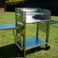 Barbecue inox 60GQ + Kit Pietra ollare- ilSimo