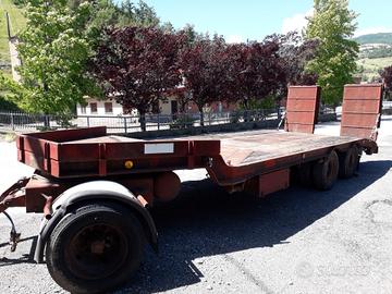 rimorchio pianale tre assi 200 ql