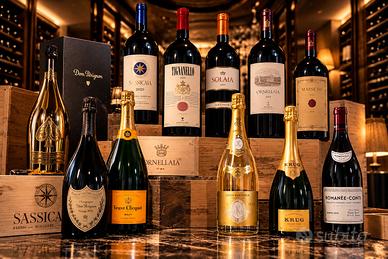 FUORI TUTTO CHAMPAGNE SUPERTUSCAN ROSSI BIANCHI