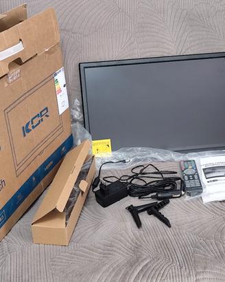 TV 20 pollici, 12v con presa Auto e Casa NUOVO 