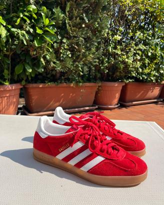 adidas gazzelle rosse