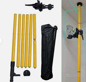 Asta telescopica professionale per livella laser
