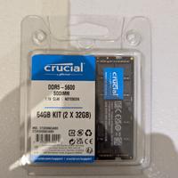 Crucial RAM DDR5 notebook laptop