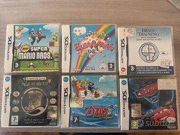 Lotto giochi Nintendo DS - Mario/Zelda/Cars