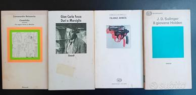 Blocco 7 libri narrativa ed. Einaudi