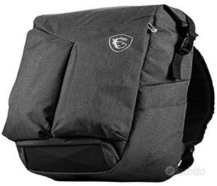 Zaino borsa notebook 15,6" nero pc unisex