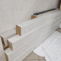 travi in legno e perlinato