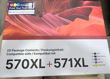 Kit cartucce inchiostro compatibili CANON