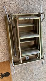 Scala retrattile metallo