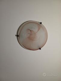 Plafoniera toni caldi 