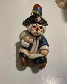 thun babbo natale carabiniere con slitta vintage