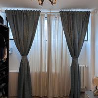 Tende eleganti con fodera bianca – 2,90 x 1,50 m