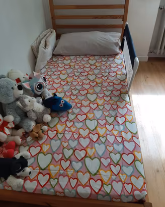 Letto singolo ikea Tarva cn materaso incluso