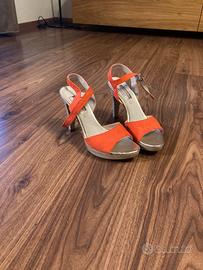 Sandalo/scarpa vera pelle