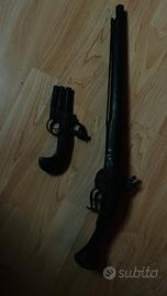 Fucile e pistola da collezione antiquariato