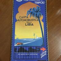 CARTA COLONIALE DELL LIBIA R.A.C.I.