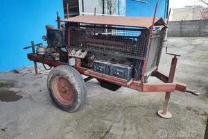 Gruppo motopompa Caprari artigianale carrellato