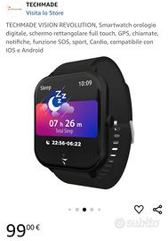 Smartwatch Techmade vision revolution NUOVO 